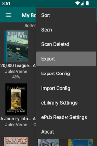 Launch Export All Books