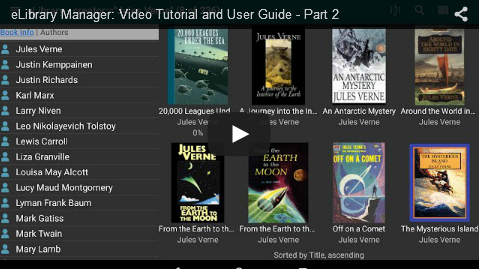 eLibrary Manager: Video Tutorial and User Guide - Part 2