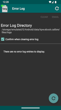 Error Log