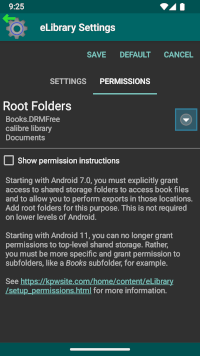 Launch Root Folders