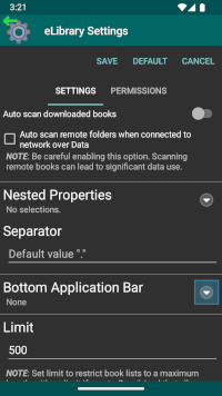 Bottom App Bar Setting