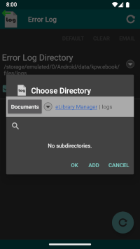 Set Custom Directory