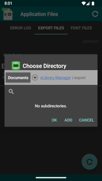 Set Custom Directory